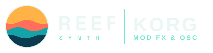 Reef Synth + FX + DSP – Reef Synth | Korg FX & OSC